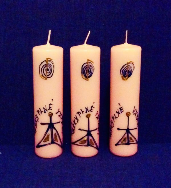 Magická svíčka Reiki - Láskyplné vztahy