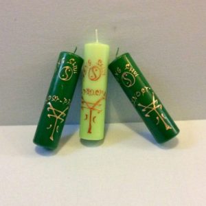 Magická svíčka s pečetí-Hojnost všeobecná