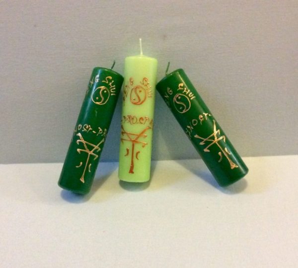 Magická svíčka s pečetí-Hojnost všeobecná