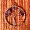 Talisman Strom Života - turmalín rubelit - postříbřený - Image 5