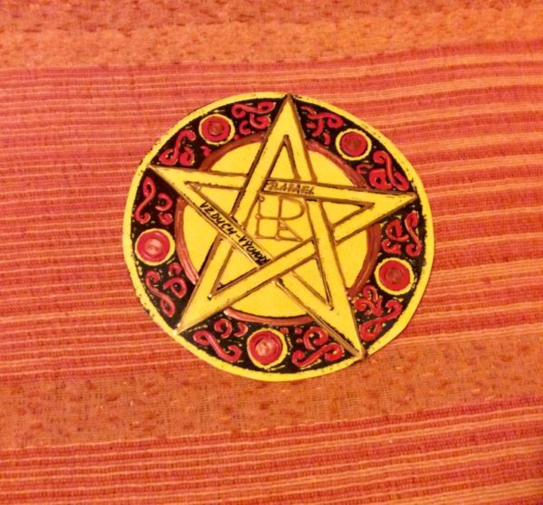 Ochranný Pentagram s Pečetí Archanděla Rafaela (Kopírovat)