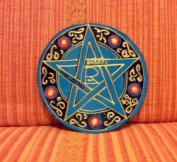 Ochranný Pentagram s Pečetí Archanděla Gabriela