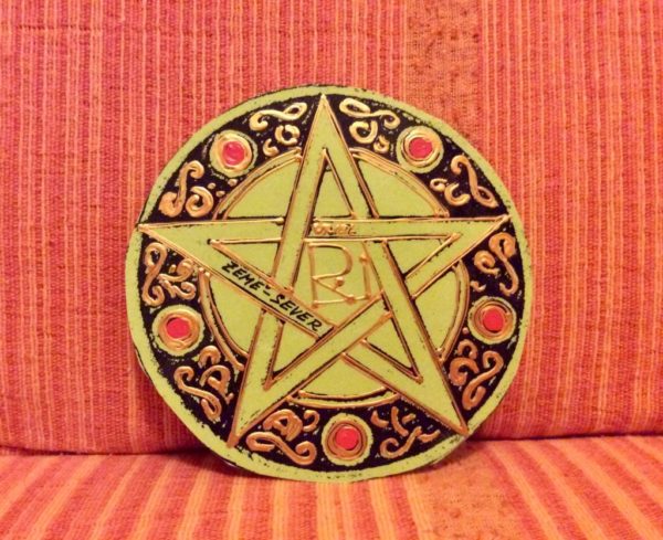 Ochranný Pentagram s Pečetí Archanděla Uriela