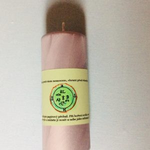 Magická svíčka s amuletem zdraví