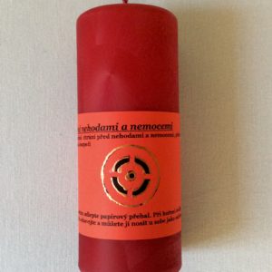 Magická svíčka ochrana před nehodami a nemocemi