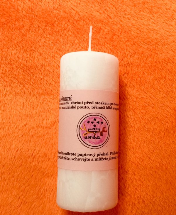 magická svíčka Harmonie a zázemí